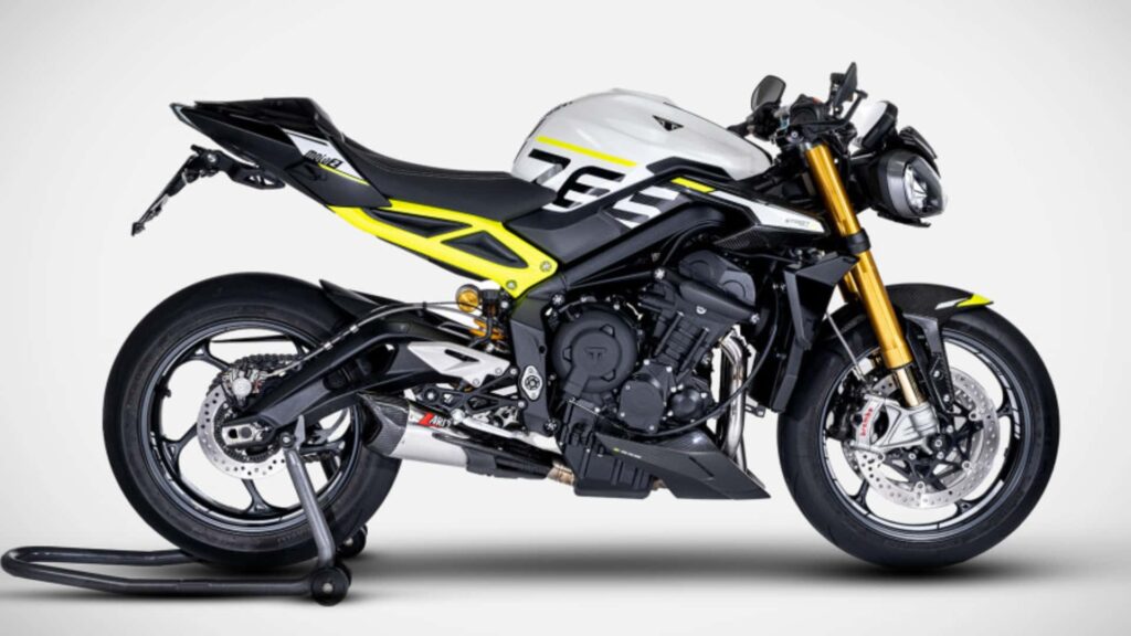 Zard propose de nouveaux systèmes d'échappement complets pour la Triumph Street Triple 765