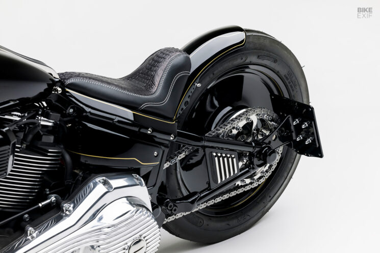 Harley Softail personnalisé par One Way Machine
