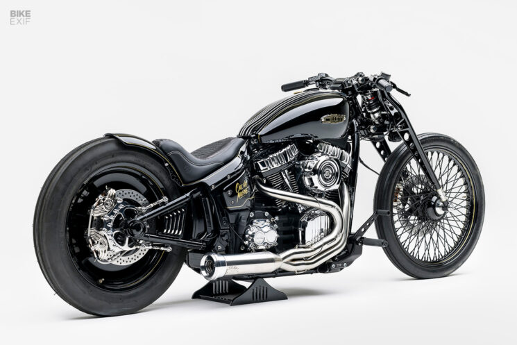 Harley Softail personnalisé par One Way Machine