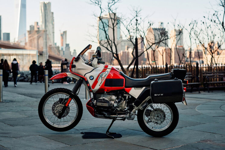 BMW R100GS PD à faible kilométrage chez Moto Borgotaro