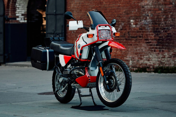 BMW R100GS PD à faible kilométrage chez Moto Borgotaro