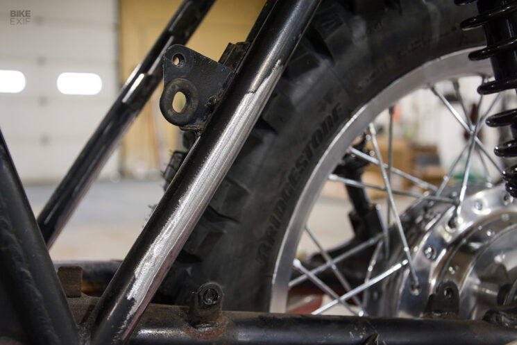 Détablage Honda CB550