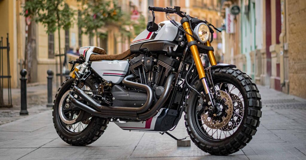 Le Revenant : la Harley XR1200 Street Scrambler de Macco Motors