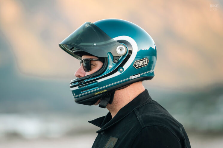 Casque intégral rétro Shoei Glamster