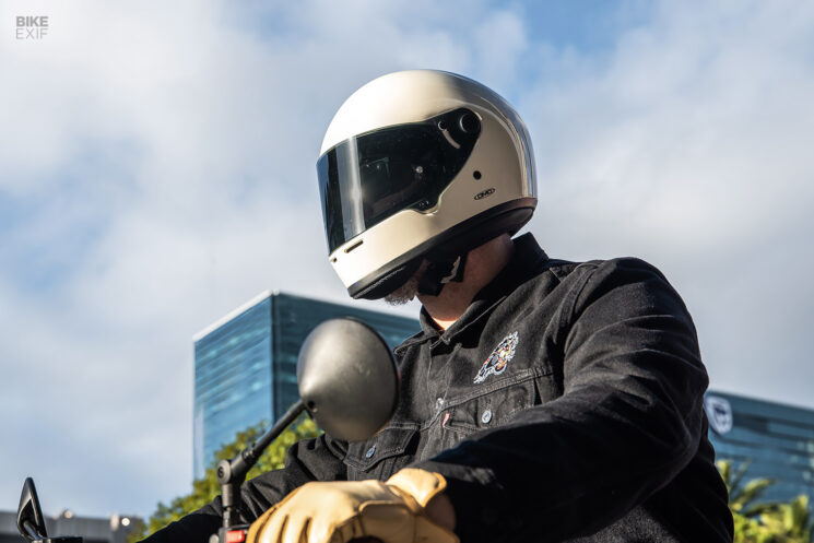 Casque intégral rétro DMD Rivale