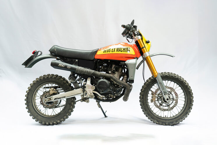 Scrambler Fantic Caballero 500 par Deus ex Machina Milan