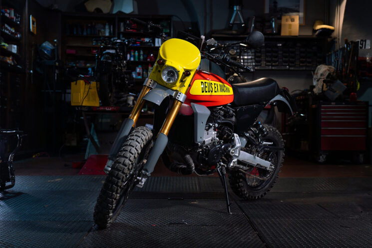 Scrambler Fantic Caballero 500 par Deus ex Machina Milan
