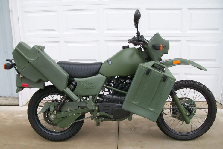 Moto militaire Harley-Davidson MT500