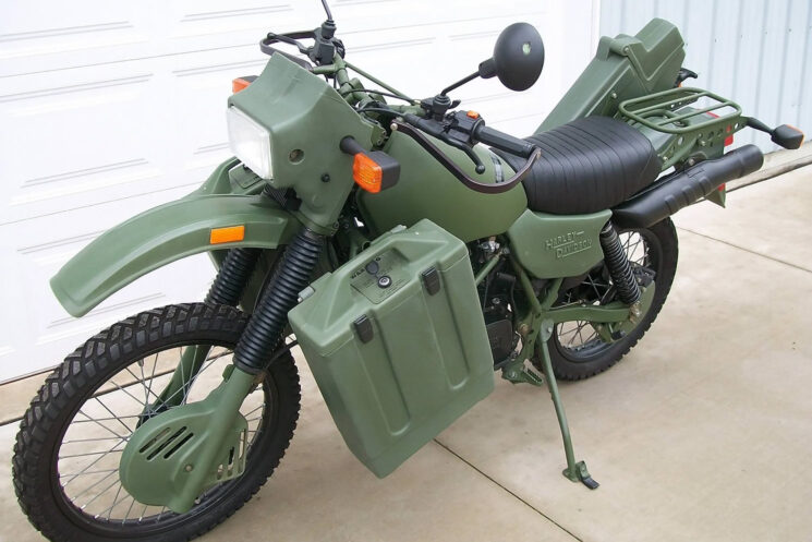 Moto militaire Harley-Davidson MT500