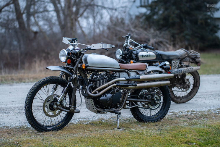 Prototype du Scrambler Janus Gryffin 450
