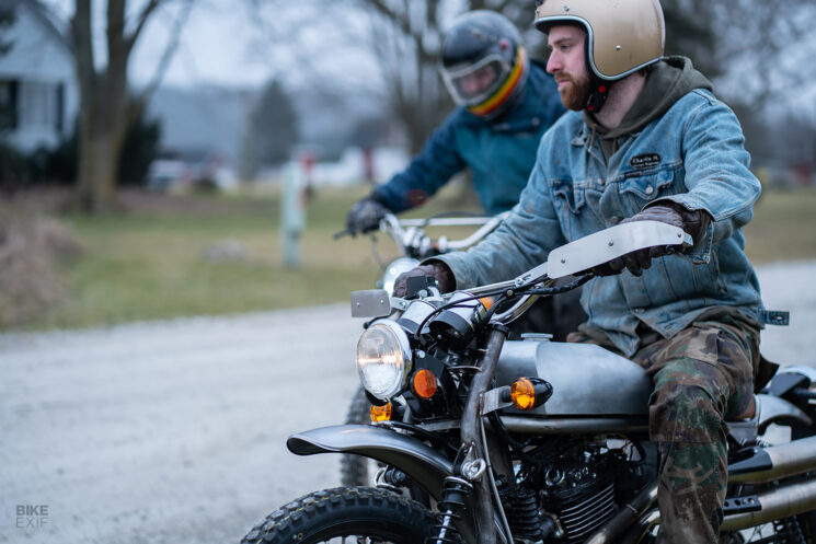 Prototype du Scrambler Janus Gryffin 450