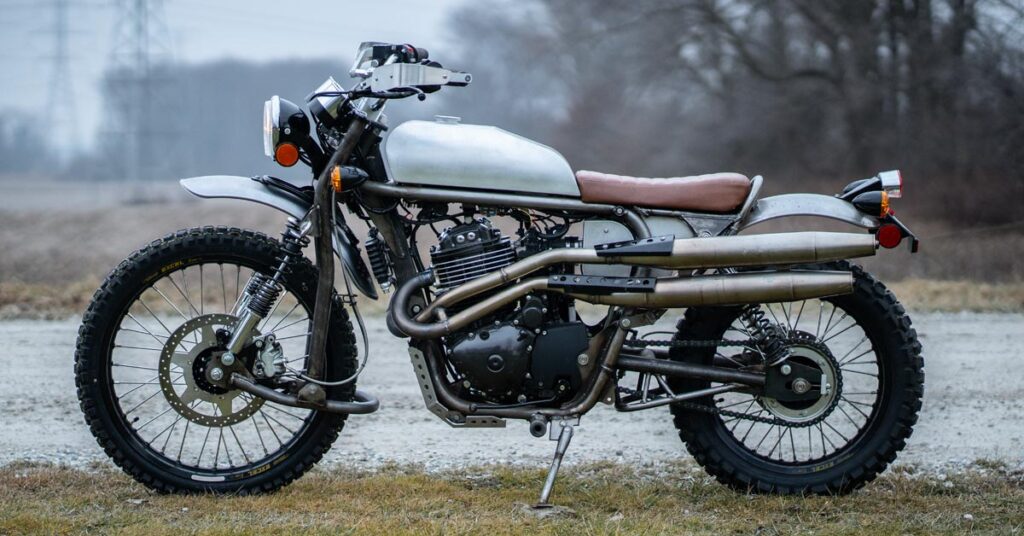 Travail en cours : un aperçu du prototype du Scrambler Janus Gryffin 450