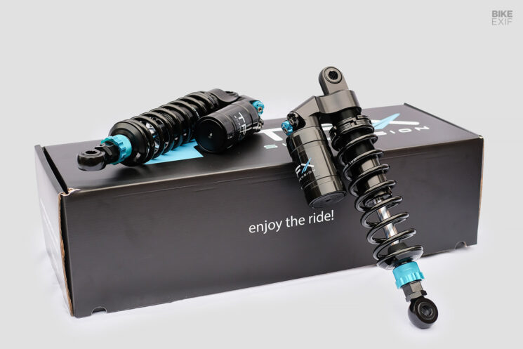 Examen des amortisseurs arrière TFX Suspension Xtreme