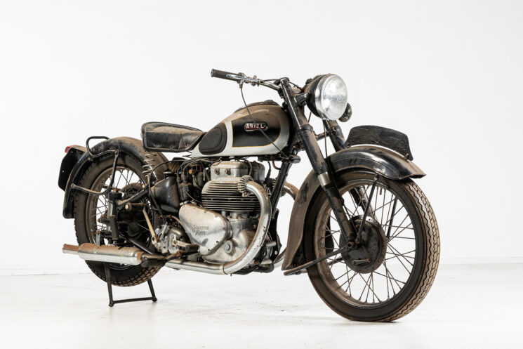 1950 Ariel Square Four 4G Mark I aux enchères Bonhams de février