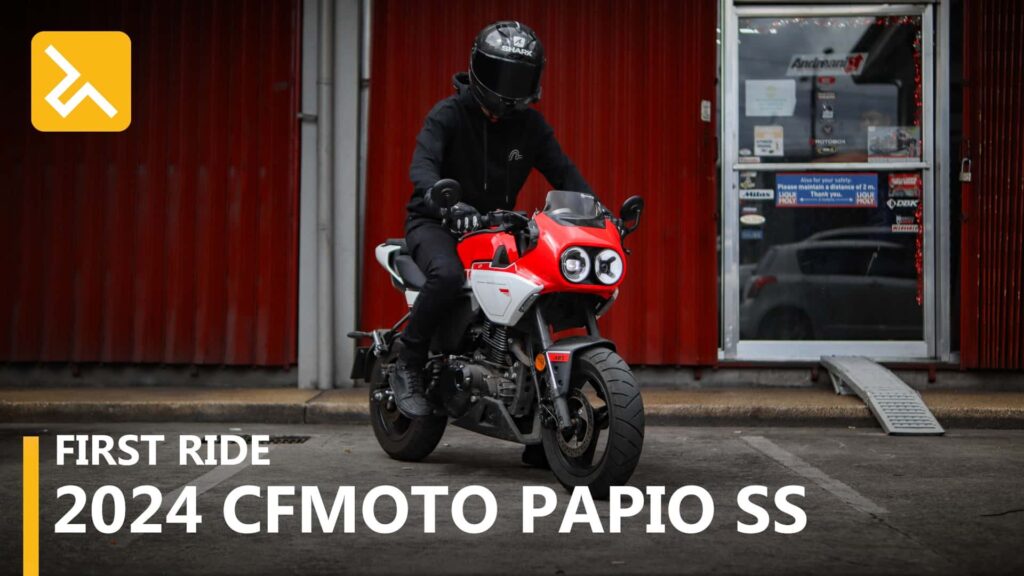 CFMoto Papio SS 2024 - Premier essai