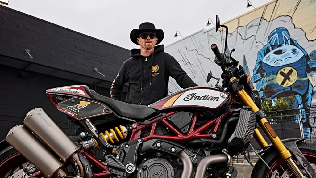 Indian Motorcycles et Roland Sands lancent une FTR en édition limitée