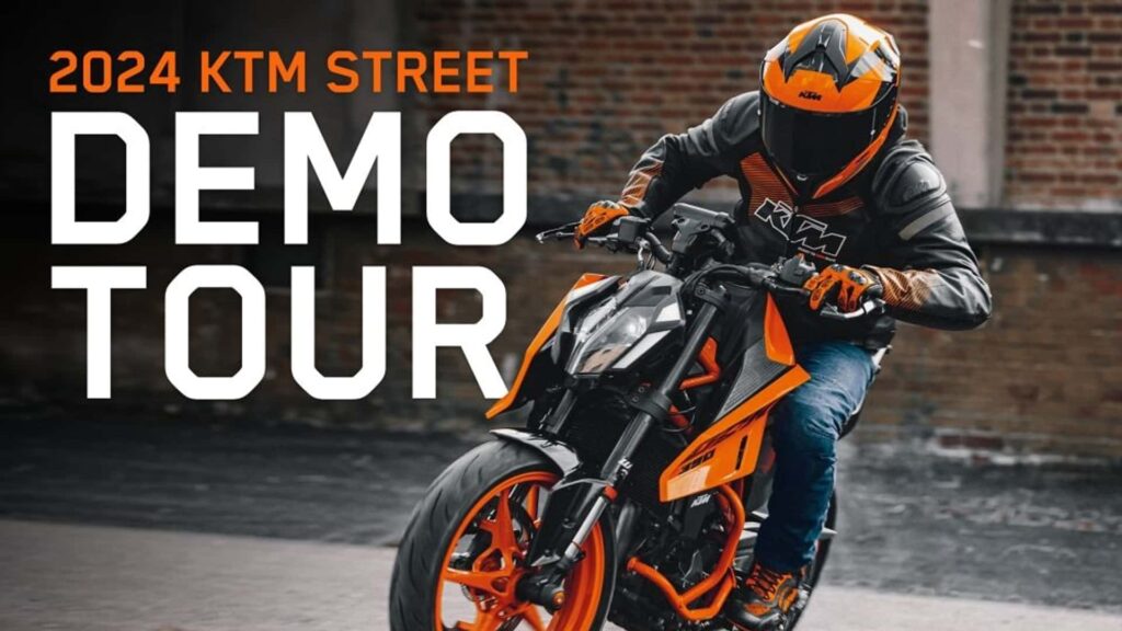La tournée de démonstration de motos Ride Orange 2024 de KTM aux États-Unis est lancée
