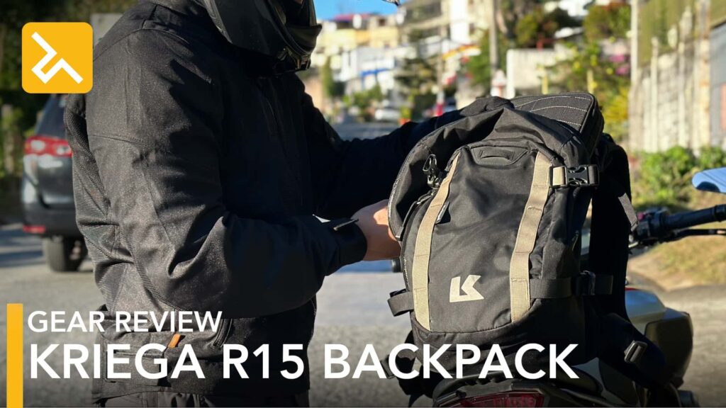 Le R15 de Kriega est un sac à dos polyvalent qui va au-delà de la moto