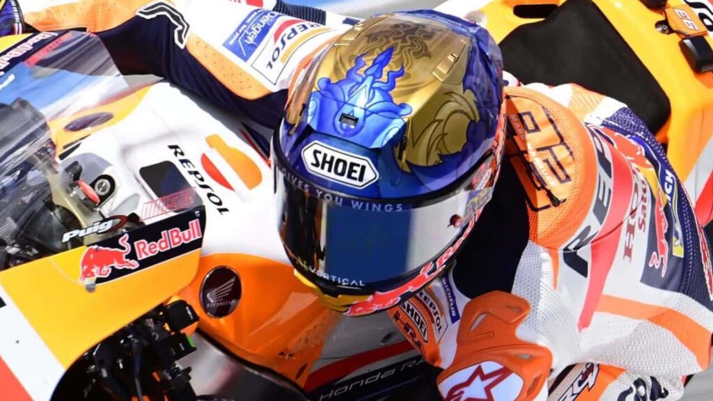 Le X-Fifteen prêt pour la course de Shoei est désormais disponible dans une édition Marquez Thai GP