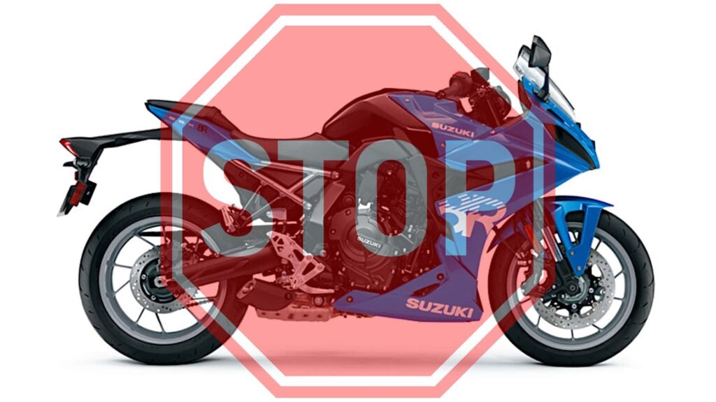 Suzuki USA émet un ordre d'arrêt de vente sur les GSX-8R 2024 en raison d'un problème de chaîne