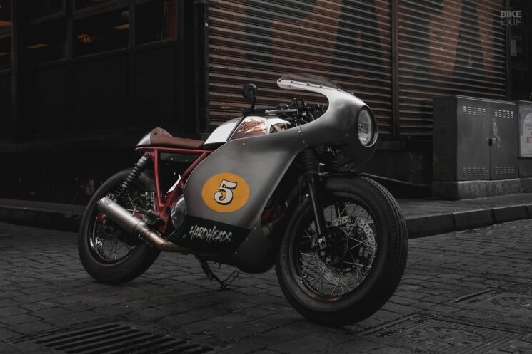 Royal Enfield Continental GT café racer par Hardheads Motostudio