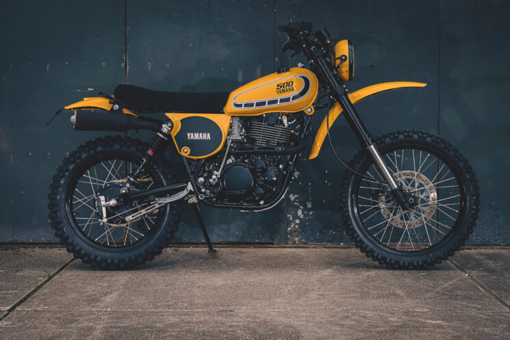 Yamaha XT500 restomodé par Motogadgets