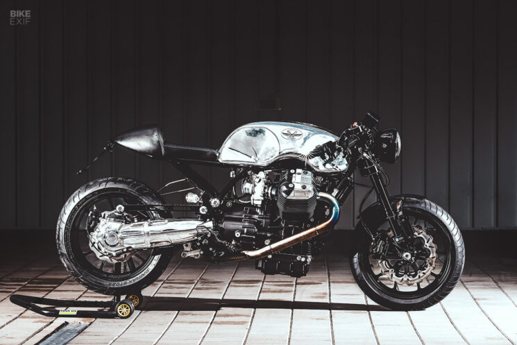 Moto Guzzi café racer par Radical Speedshop