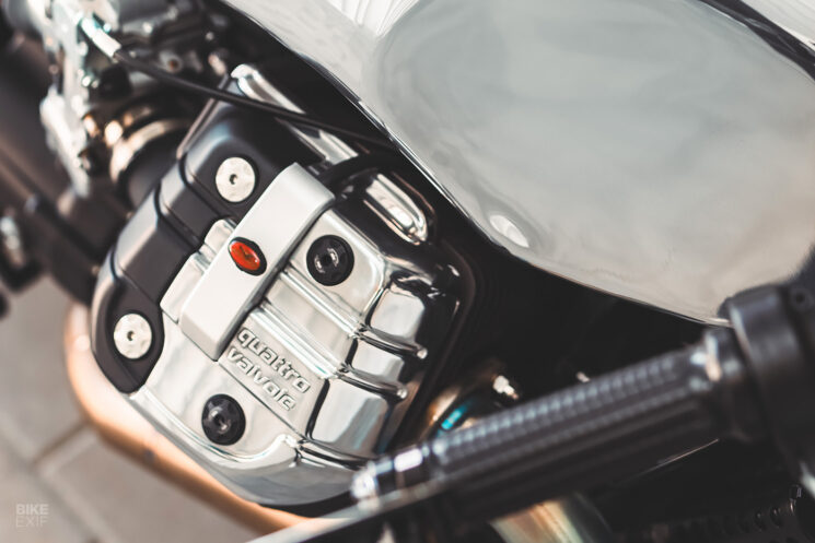 Moto Guzzi café racer par Radical Speedshop
