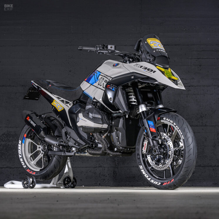 BMW R1300GS par VTR Douanes