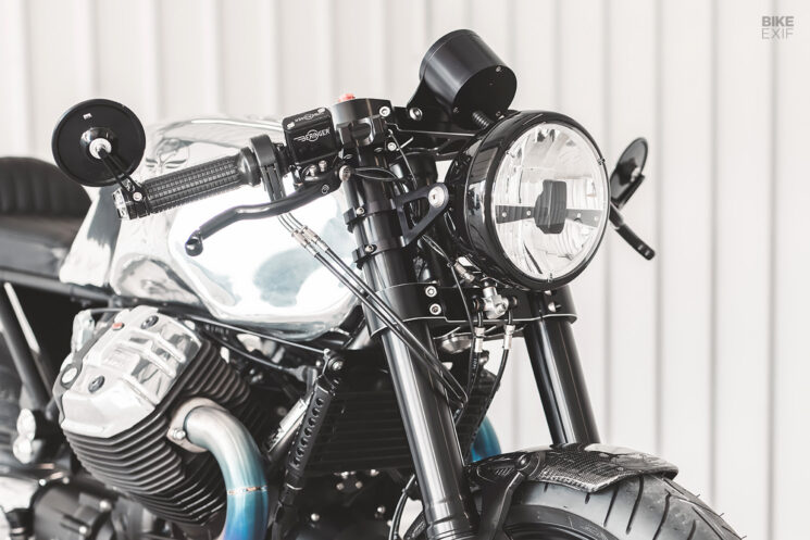 Moto Guzzi café racer par Radical Speedshop