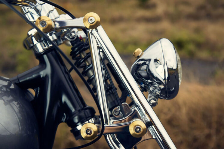 Bobber Triumph Speed Twin 1949 par Paul Berger