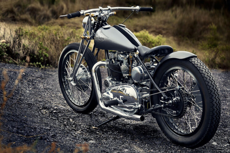 Bobber Triumph Speed Twin 1949 par Paul Berger