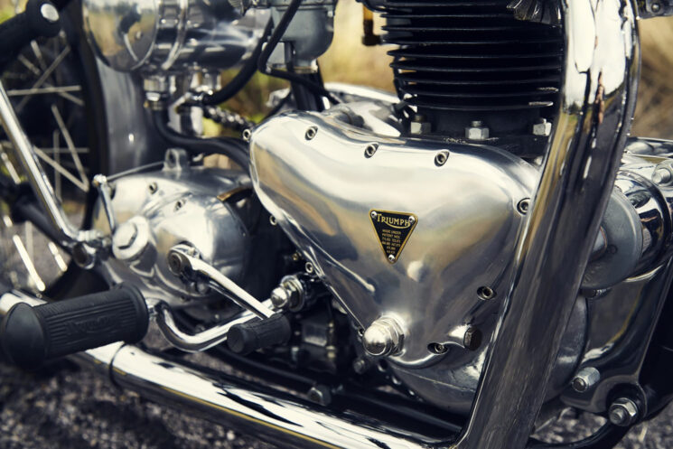 Bobber Triumph Speed Twin 1949 par Paul Berger