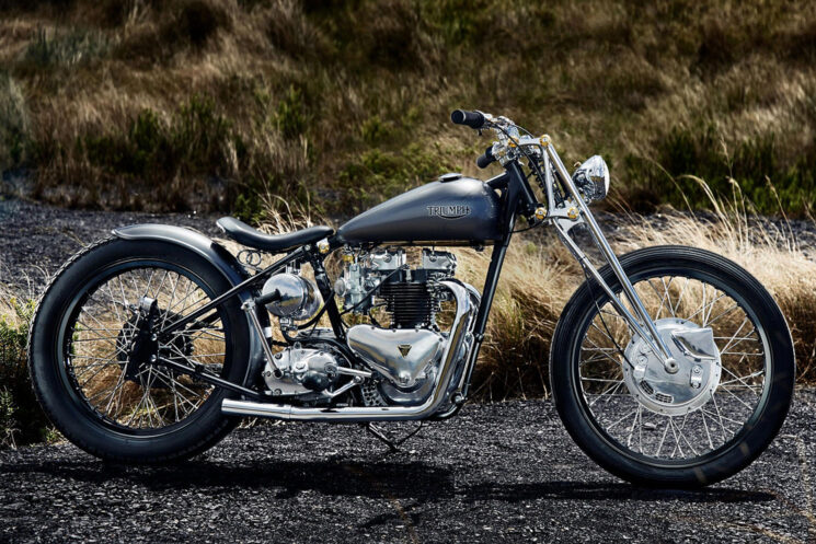 Bobber Triumph Speed Twin 1949 par Paul Berger