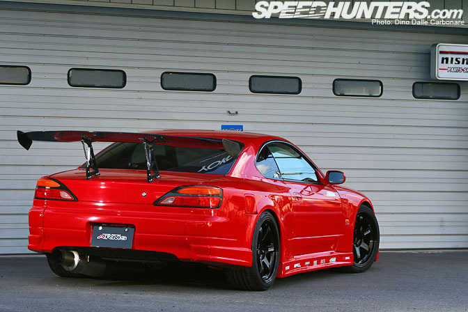 Nissan S15 Silvia Nissan S15 Silvia Rouge Arrière