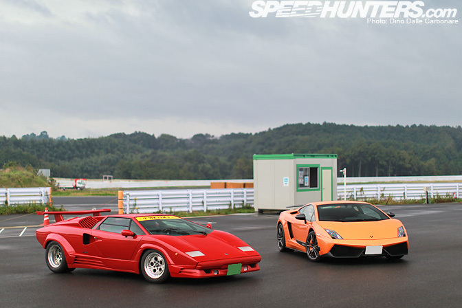 Lamborghini Lamborghini Countach LP5000 et Lamborghini LP560 Superleggera