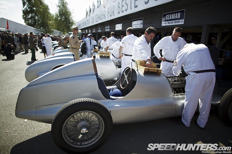 The 2012 Goodwood Revival historic motorsport and aviation event