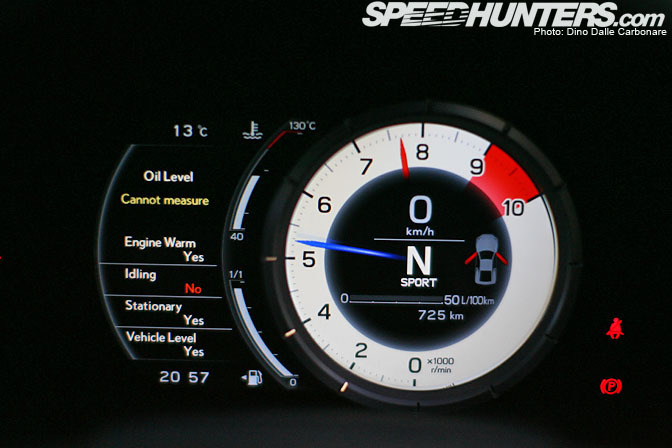 Lexus LFA Compte-tours