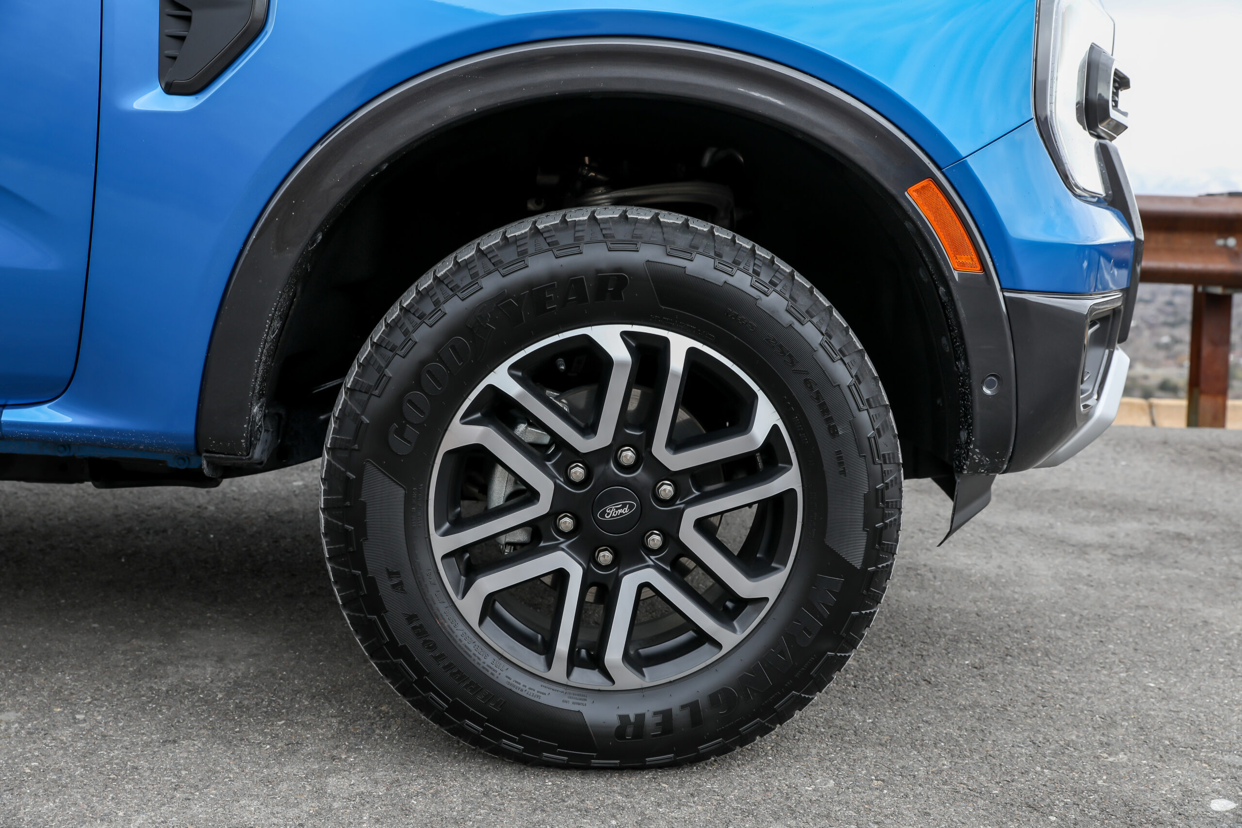 ford ranger lariat 2024 13 roue extérieure à l'échelle jpg