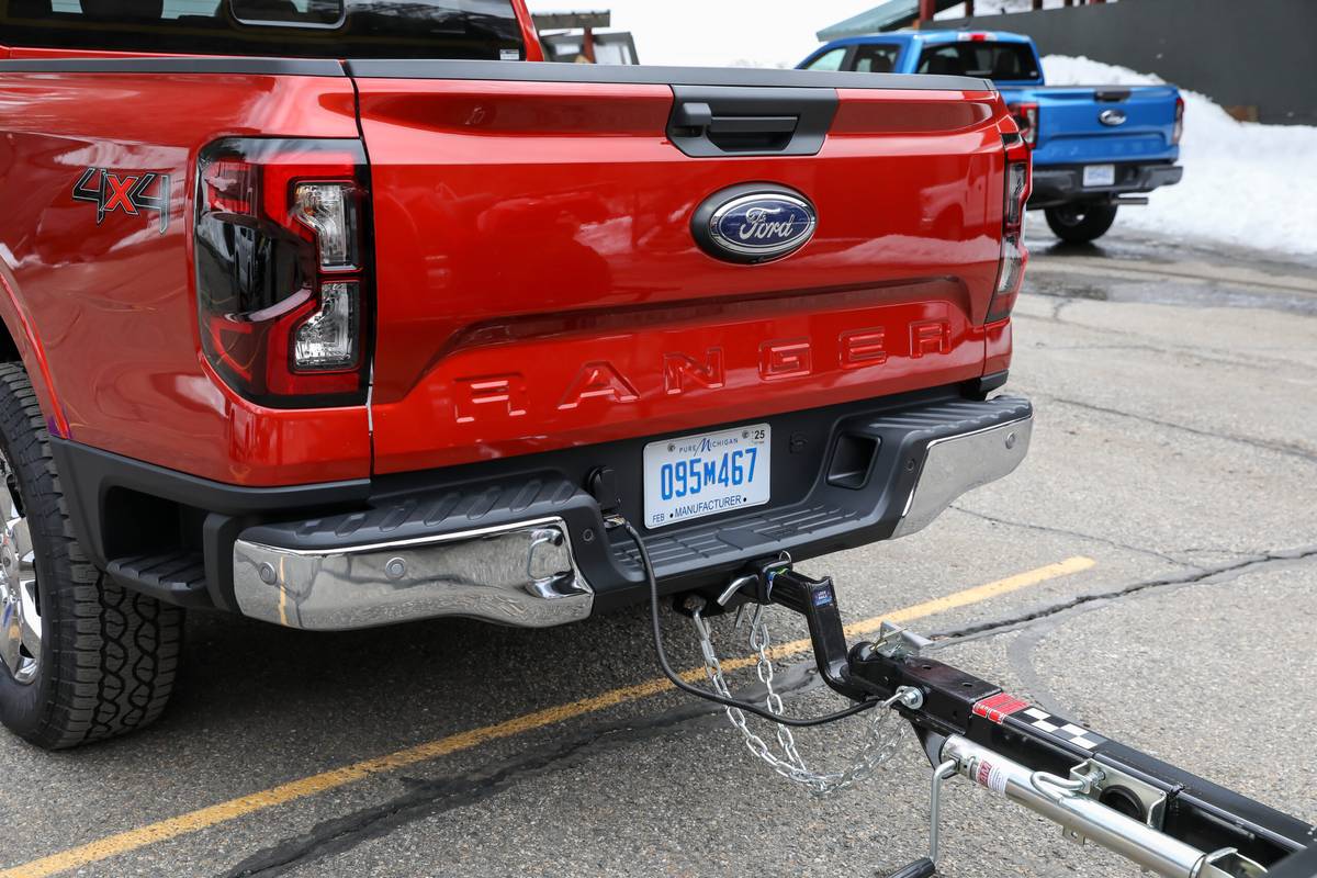 ford ranger xlt 2024 17 remorquage arrière extérieur à l'échelle jpg