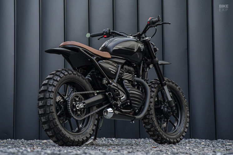 Triumph Speed ​​400 personnalisée par K-Speed