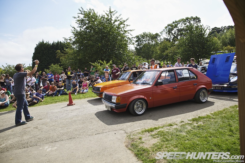 Retro Rides Gathering 2012 at the Prescott Hill Climb, Sunday 19 August 2012
