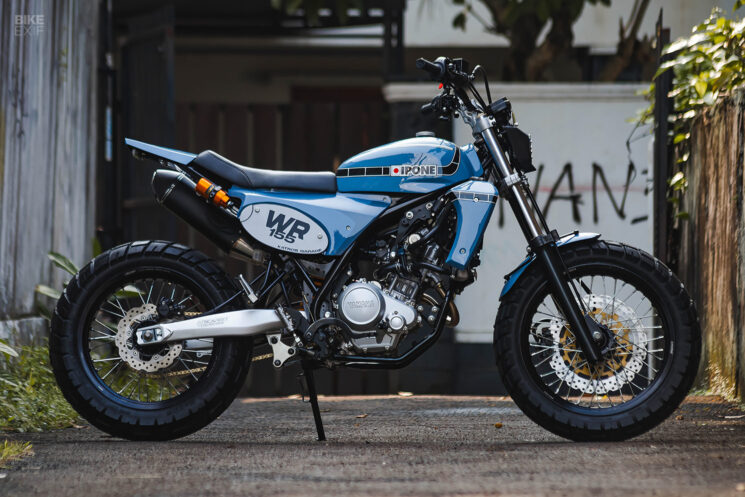 Scrambler Yamaha WR155 par Katros Garage