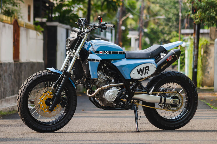 Scrambler Yamaha WR155 par Katros Garage