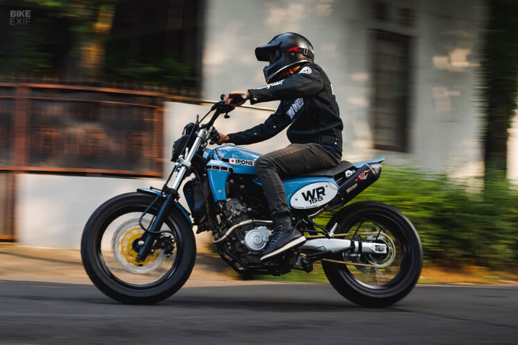 Scrambler Yamaha WR155 par Katros Garage