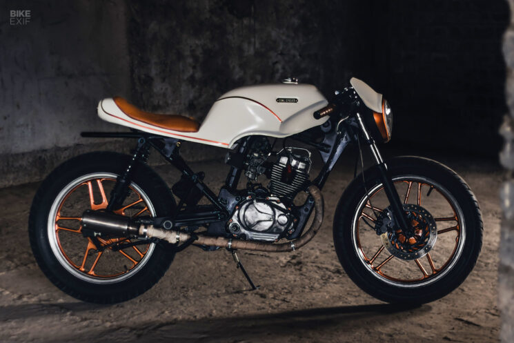 Hero Honda Hunk café racer par Time Cycles