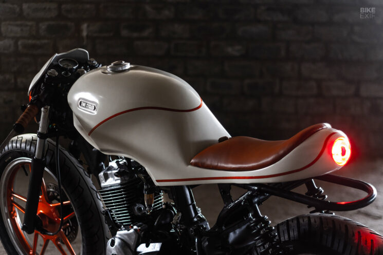 Hero Honda Hunk café racer par Time Cycles
