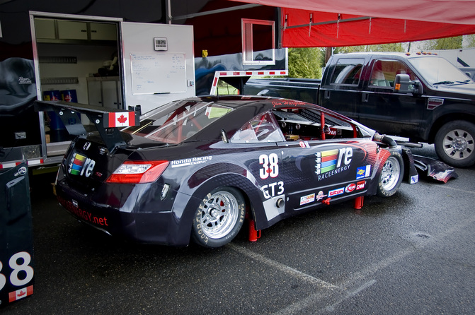 Car Feature>> Gt3 Carbon Bodied Honda Civic