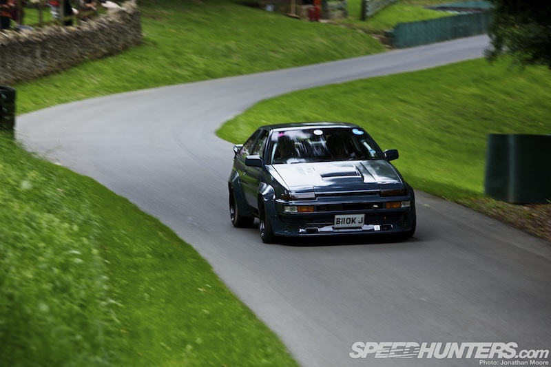 Retro Rides Gathering 2012 at the Prescott Hill Climb, Sunday 19 August 2012