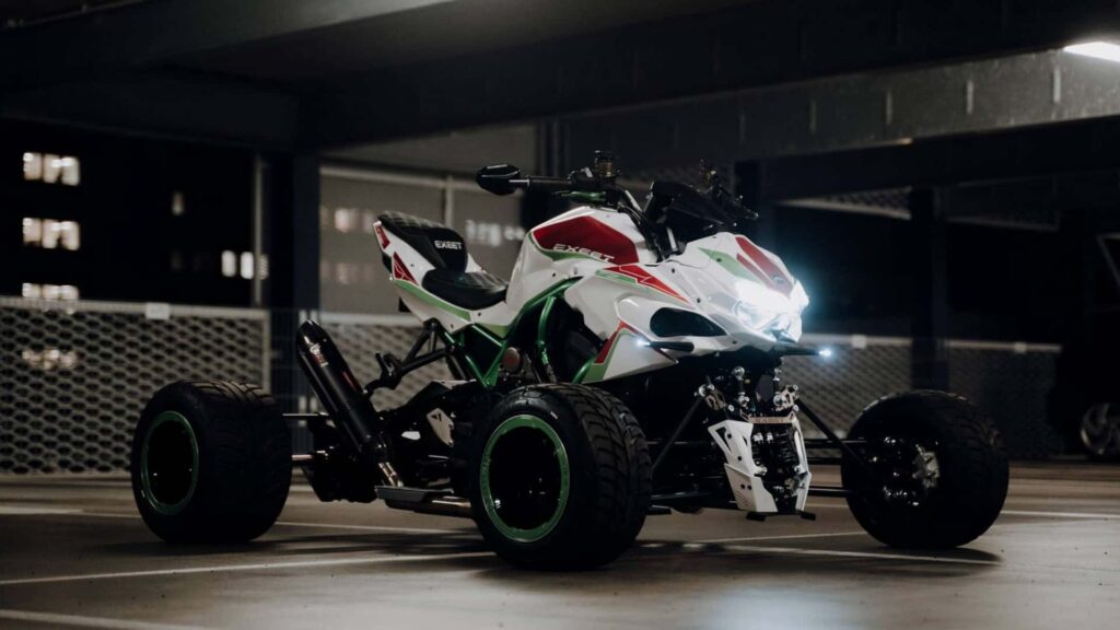 Les quads Exeet sont des conversions sauvages de quads Superbike